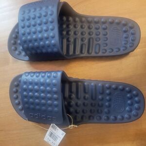 Adidas Navy Massage Slides